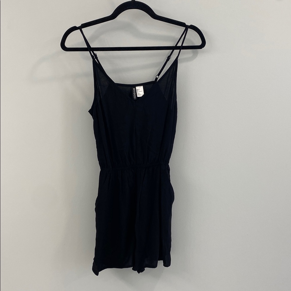 NWT H&M Divided Black Romper - Size 2